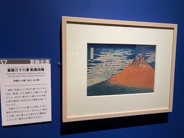 特別展「冨嶽三十六景への挑戦 北斎と広重」東京都江戸東京博物館に投稿された画像（2021/6/20）