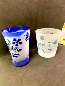 サンドブラスト本部教室 砂で削るガラス工芸教室に投稿された画像（2021/6/27）