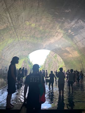 清津峡渓谷トンネルに投稿された画像（2021/7/23）