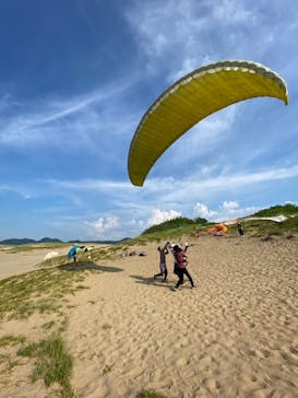 鳥取砂丘パラグライダー体験スクール（砂丘本舗）に投稿された画像（2021/7/23）