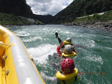 球磨川ラフティングクラブに投稿された画像（2021/7/24）