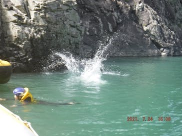 球磨川ラフティングクラブに投稿された画像（2021/7/24）