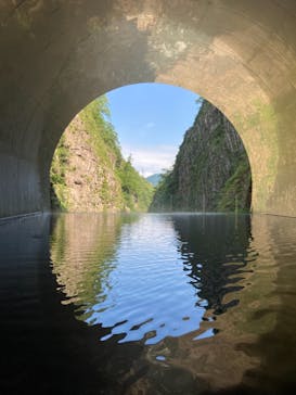清津峡渓谷トンネルに投稿された画像（2021/7/25）