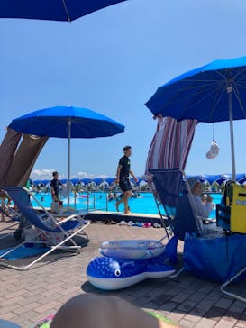 大磯ロングビーチに投稿された画像（2021/7/25）