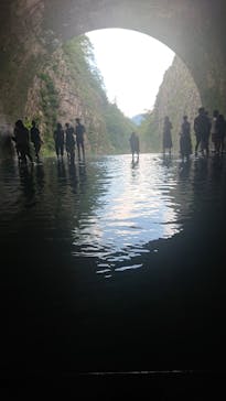 清津峡渓谷トンネルに投稿された画像（2021/7/25）