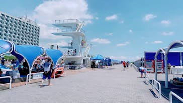 大磯ロングビーチに投稿された画像（2021/7/25）