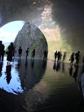 清津峡渓谷トンネルに投稿された画像（2021/7/27）
