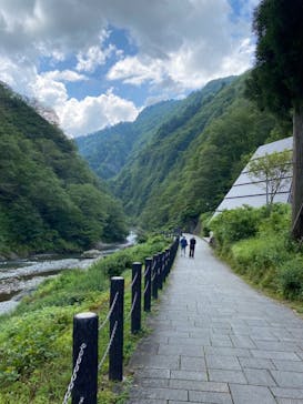 清津峡渓谷トンネルに投稿された画像（2021/7/27）