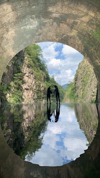 清津峡渓谷トンネルに投稿された画像（2021/8/1）