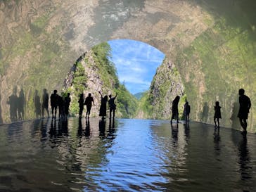 清津峡渓谷トンネルに投稿された画像（2021/8/2）