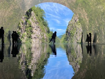 清津峡渓谷トンネルに投稿された画像（2021/8/2）