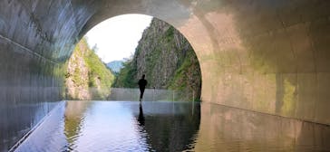 清津峡渓谷トンネルに投稿された画像（2021/8/2）