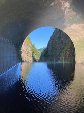 清津峡渓谷トンネルに投稿された画像（2021/8/2）