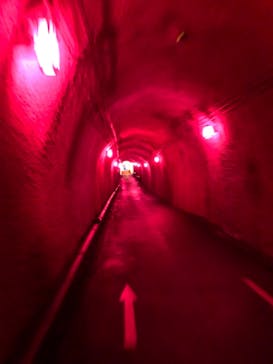 清津峡渓谷トンネルに投稿された画像（2021/8/3）