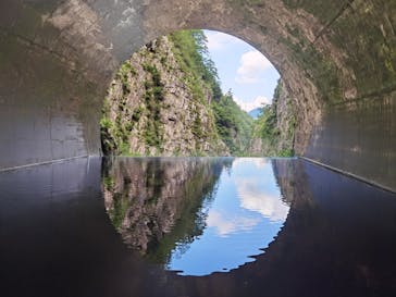 清津峡渓谷トンネルに投稿された画像（2021/8/5）