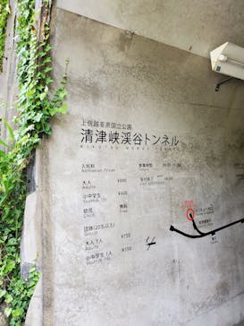 清津峡渓谷トンネルに投稿された画像（2021/8/5）