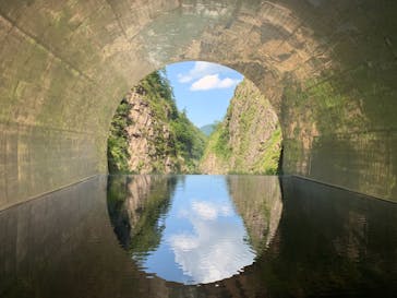 清津峡渓谷トンネルに投稿された画像（2021/8/5）