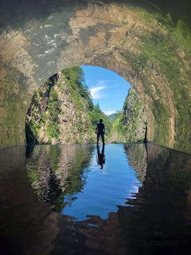 清津峡渓谷トンネルに投稿された画像（2021/8/6）