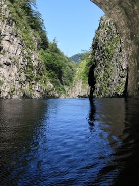 清津峡渓谷トンネルに投稿された画像（2021/8/7）