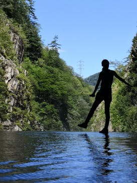 清津峡渓谷トンネルに投稿された画像（2021/8/7）