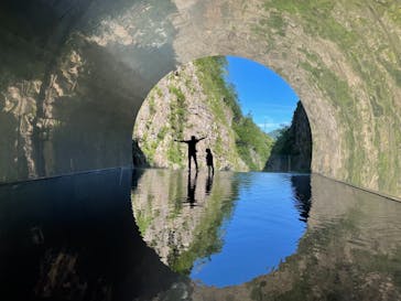 清津峡渓谷トンネルに投稿された画像（2021/8/7）