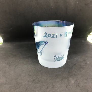 サンドブラスト本部教室 砂で削るガラス工芸教室に投稿された画像（2021/8/8）