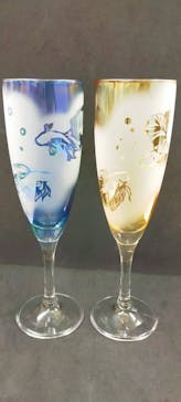 サンドブラスト本部教室 砂で削るガラス工芸教室に投稿された画像（2021/8/8）