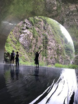 清津峡渓谷トンネルに投稿された画像（2021/8/9）