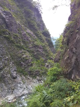 清津峡渓谷トンネルに投稿された画像（2021/8/9）