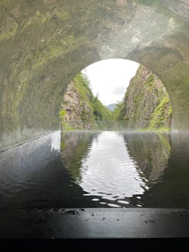 清津峡渓谷トンネルに投稿された画像（2021/8/10）
