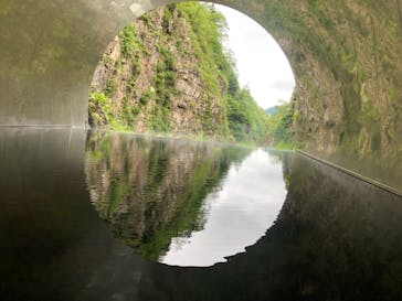 清津峡渓谷トンネルに投稿された画像（2021/8/10）