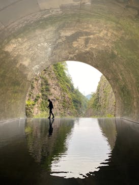 清津峡渓谷トンネルに投稿された画像（2021/8/10）