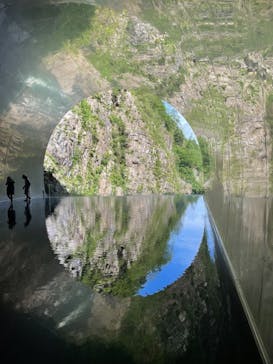 清津峡渓谷トンネルに投稿された画像（2021/8/11）