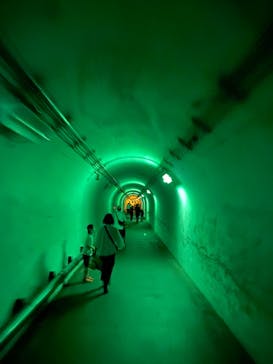 清津峡渓谷トンネルに投稿された画像（2021/8/11）