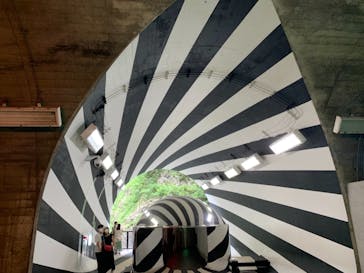 清津峡渓谷トンネルに投稿された画像（2021/8/12）