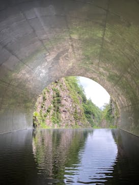 清津峡渓谷トンネルに投稿された画像（2021/8/12）