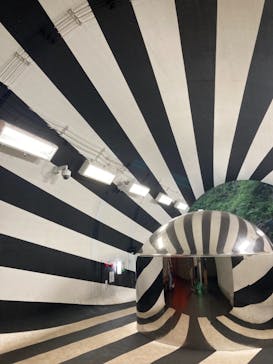 清津峡渓谷トンネルに投稿された画像（2021/8/13）