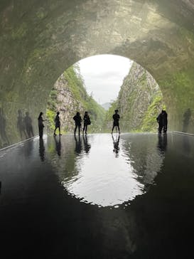 清津峡渓谷トンネルに投稿された画像（2021/8/13）