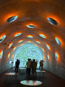 清津峡渓谷トンネルに投稿された画像（2021/8/14）