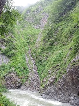 清津峡渓谷トンネルに投稿された画像（2021/8/14）