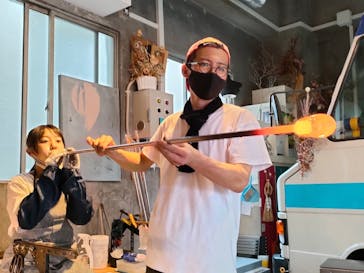 glas hytta  "nakaNo blow Way" ( 吹きガラス工房 nakaNo )に投稿された画像（2021/8/14）