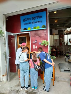 glas hytta  "nakaNo blow Way" ( 吹きガラス工房 nakaNo )に投稿された画像（2021/8/14）