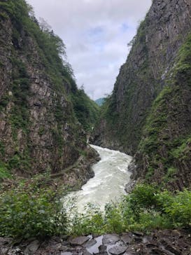 清津峡渓谷トンネルに投稿された画像（2021/8/15）