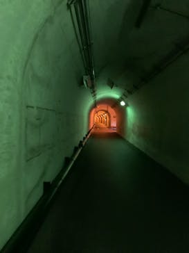 清津峡渓谷トンネルに投稿された画像（2021/8/15）