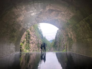 清津峡渓谷トンネルに投稿された画像（2021/8/15）