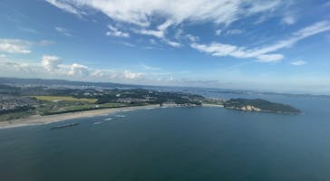 松島熱気球・パラグライダー体験に投稿された画像（2021/9/10）