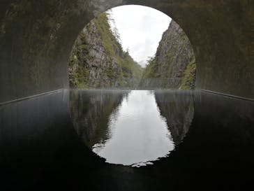 清津峡渓谷トンネルに投稿された画像（2021/10/23）