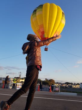 松島熱気球・パラグライダー体験に投稿された画像（2021/10/24）