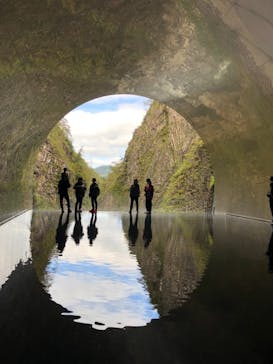 清津峡渓谷トンネルに投稿された画像（2021/10/24）