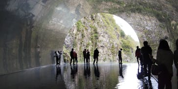 清津峡渓谷トンネルに投稿された画像（2021/10/25）